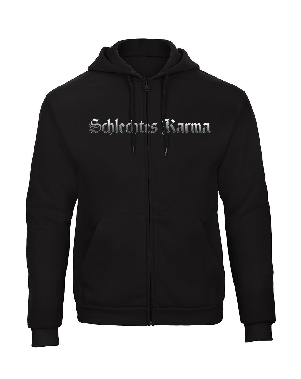 Bild von 'Chrome Bunny' - ZIP HOODIE 2 [schwarz]